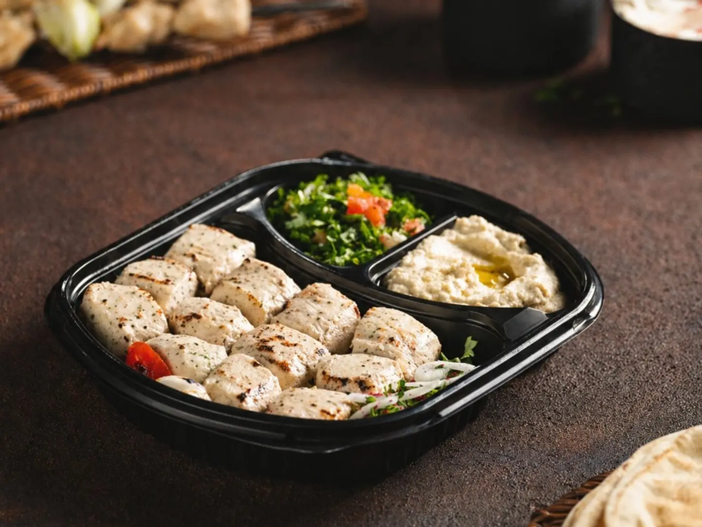 Lebanese Shish Tawook Meal