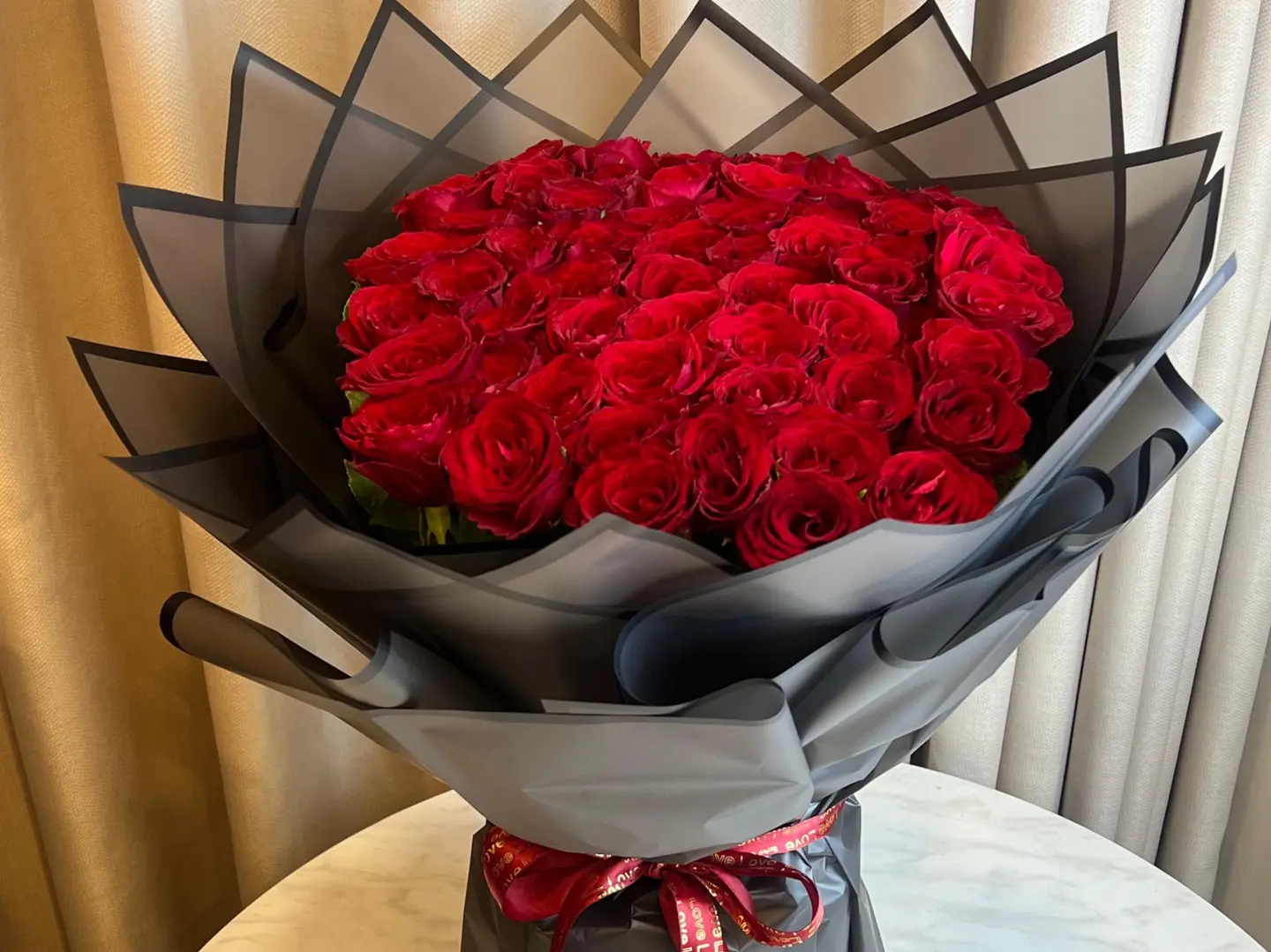 باقة الفلنتاين الكبيره