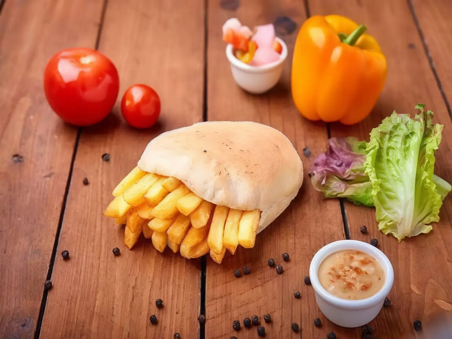 ساندوتش بطاطس