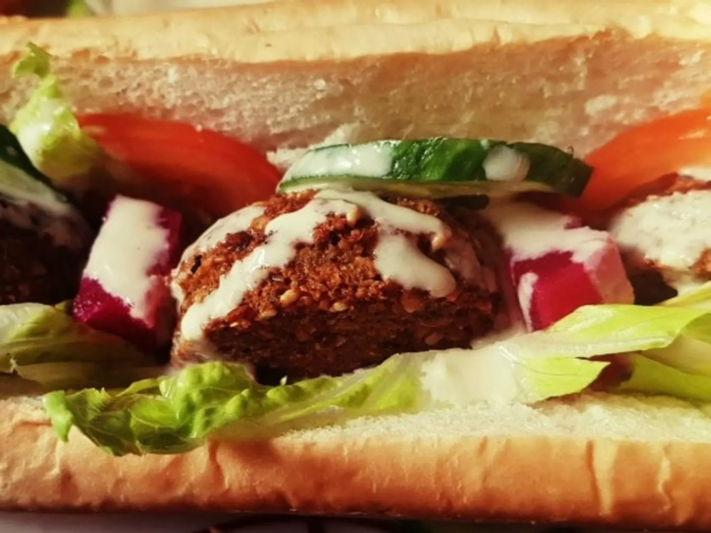 كعكة فلافل شامي كودو