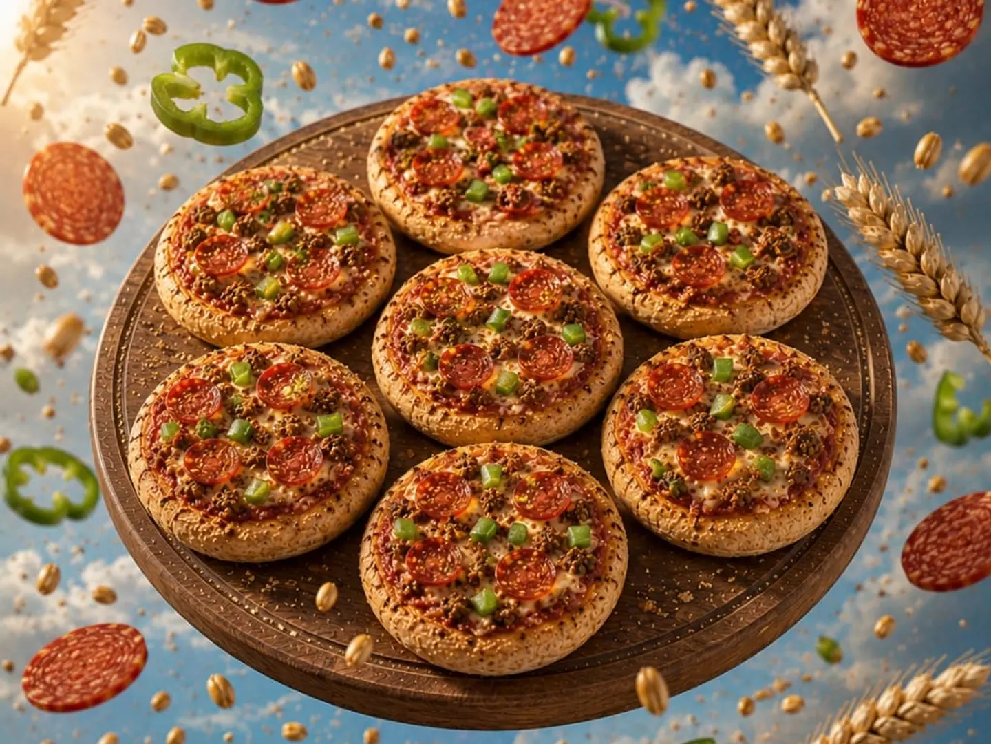 Organic Whole Grain Mini Pizza