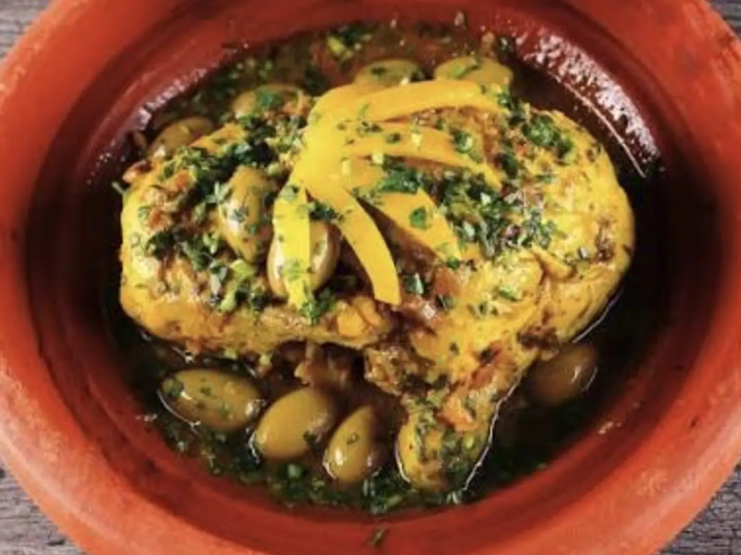 Chicken Tagine With Olives