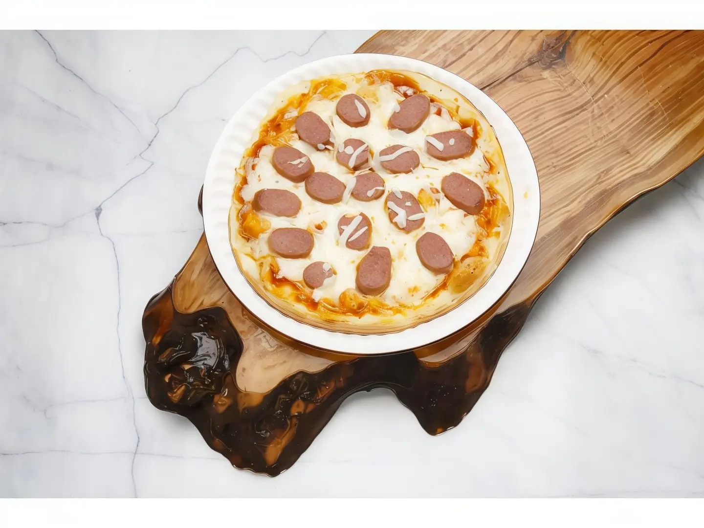 Sausages With Akkawi Cheese