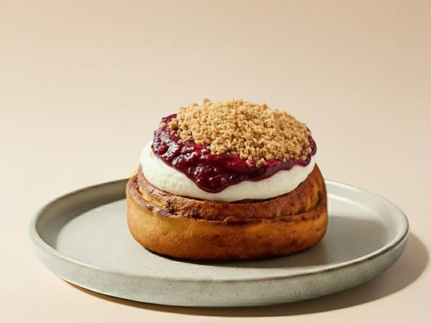 تشيز كيك التوت المشكل