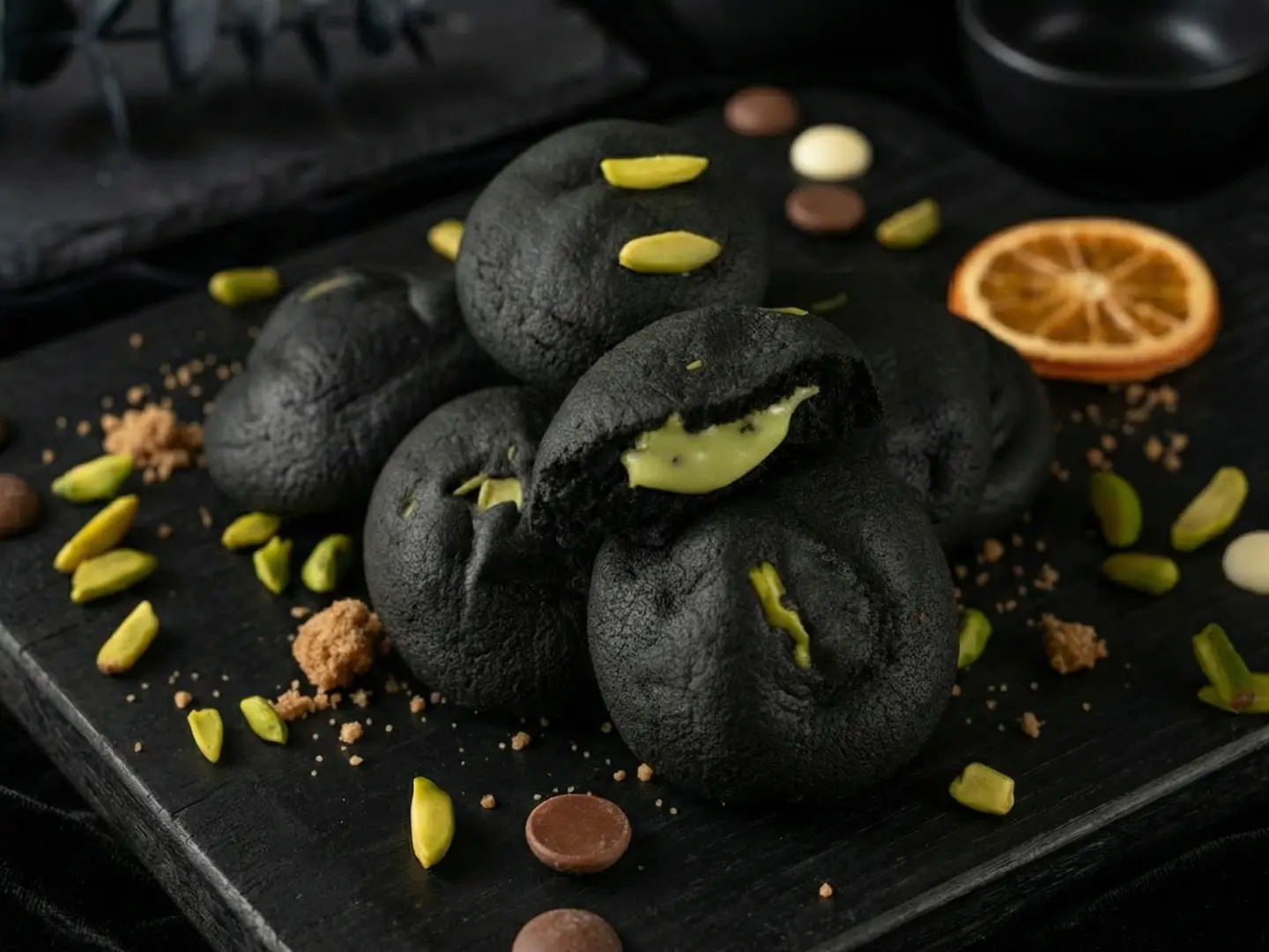 كوكيز بلاك بستاشيو بـ ٣٠ قطعة