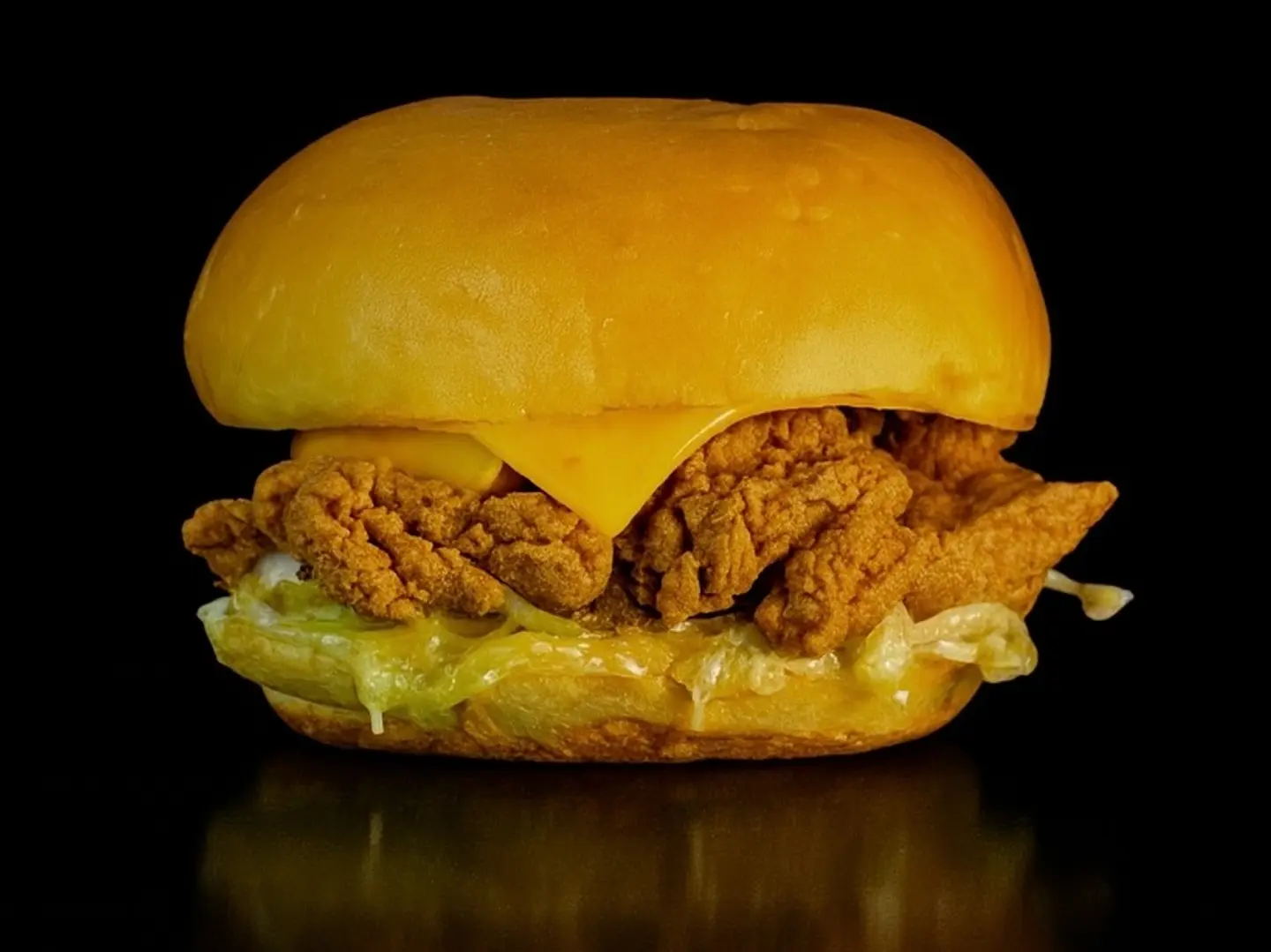 Crispy Chicken Burger Meal