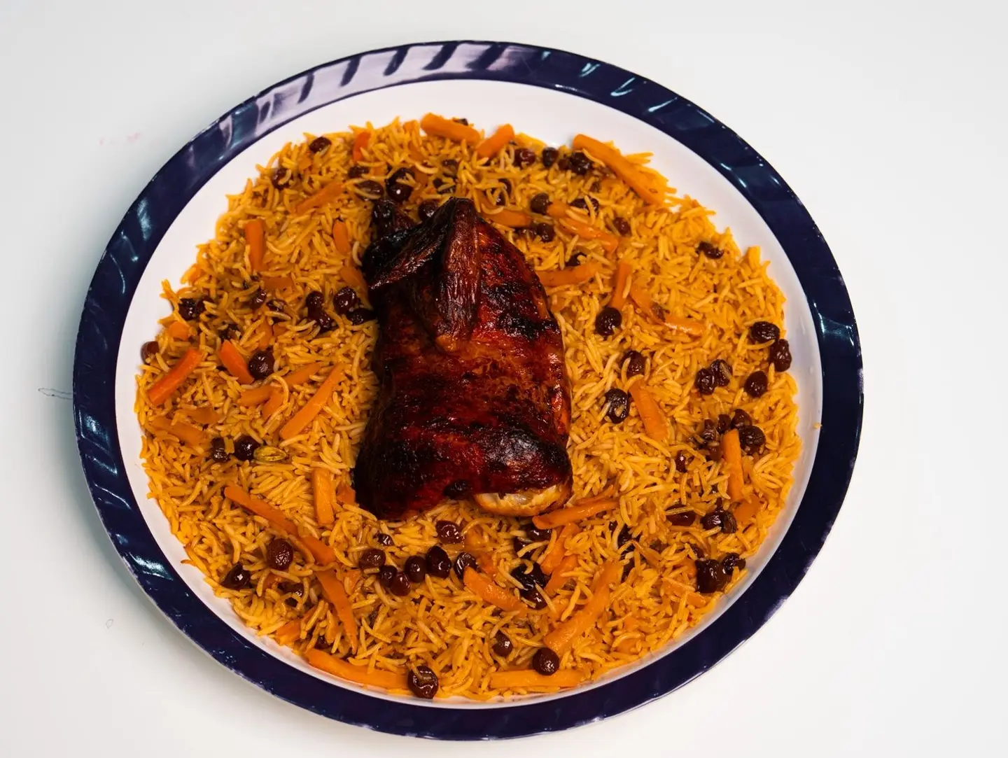 Half A Grill With Uzbek Rice