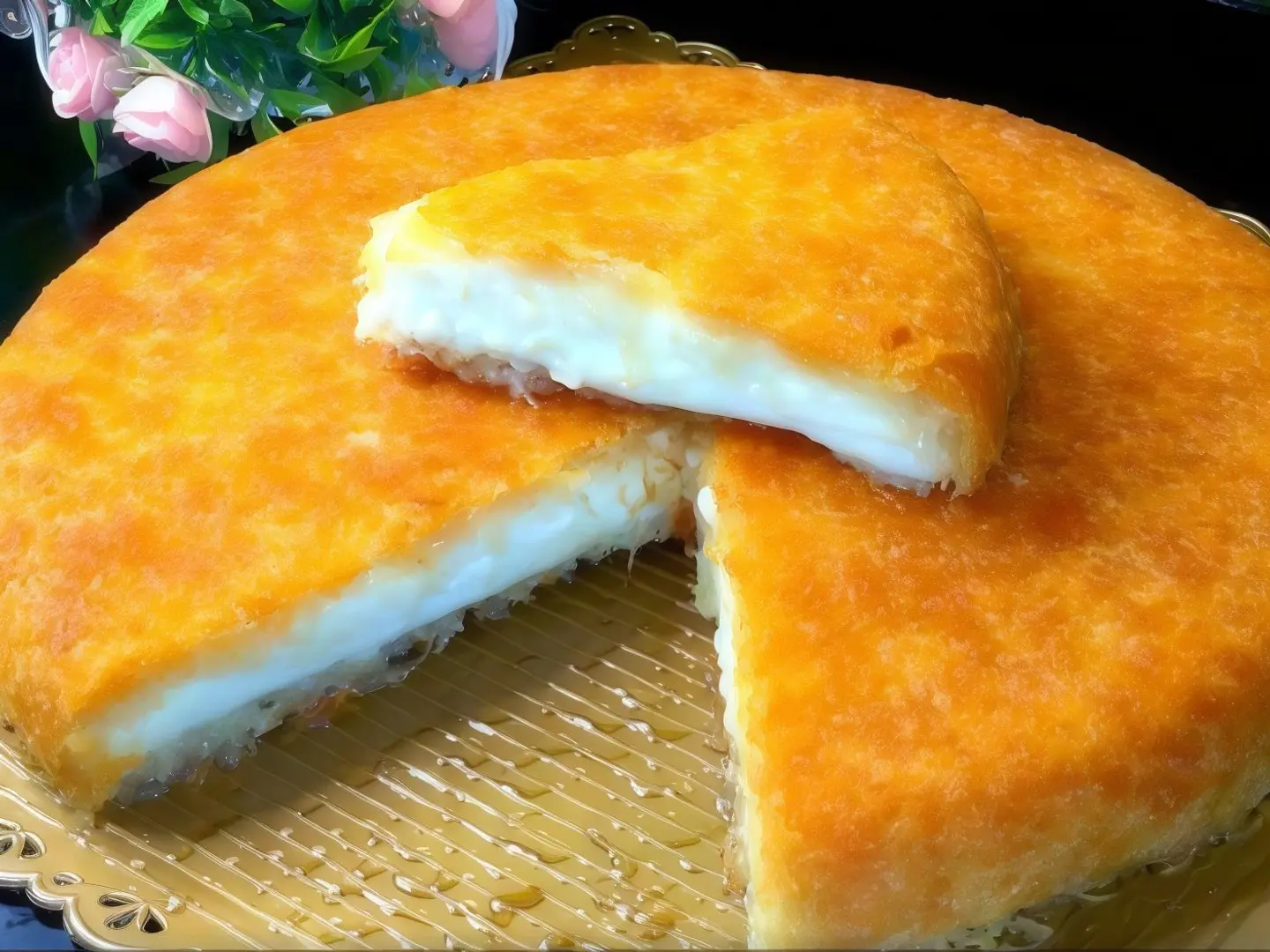 كنافة بالقشطة