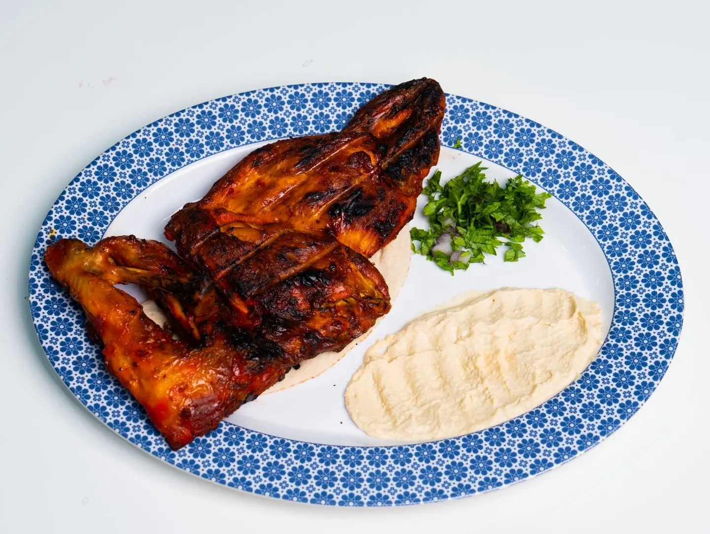 Half Cooked On Charcoal Without Rice