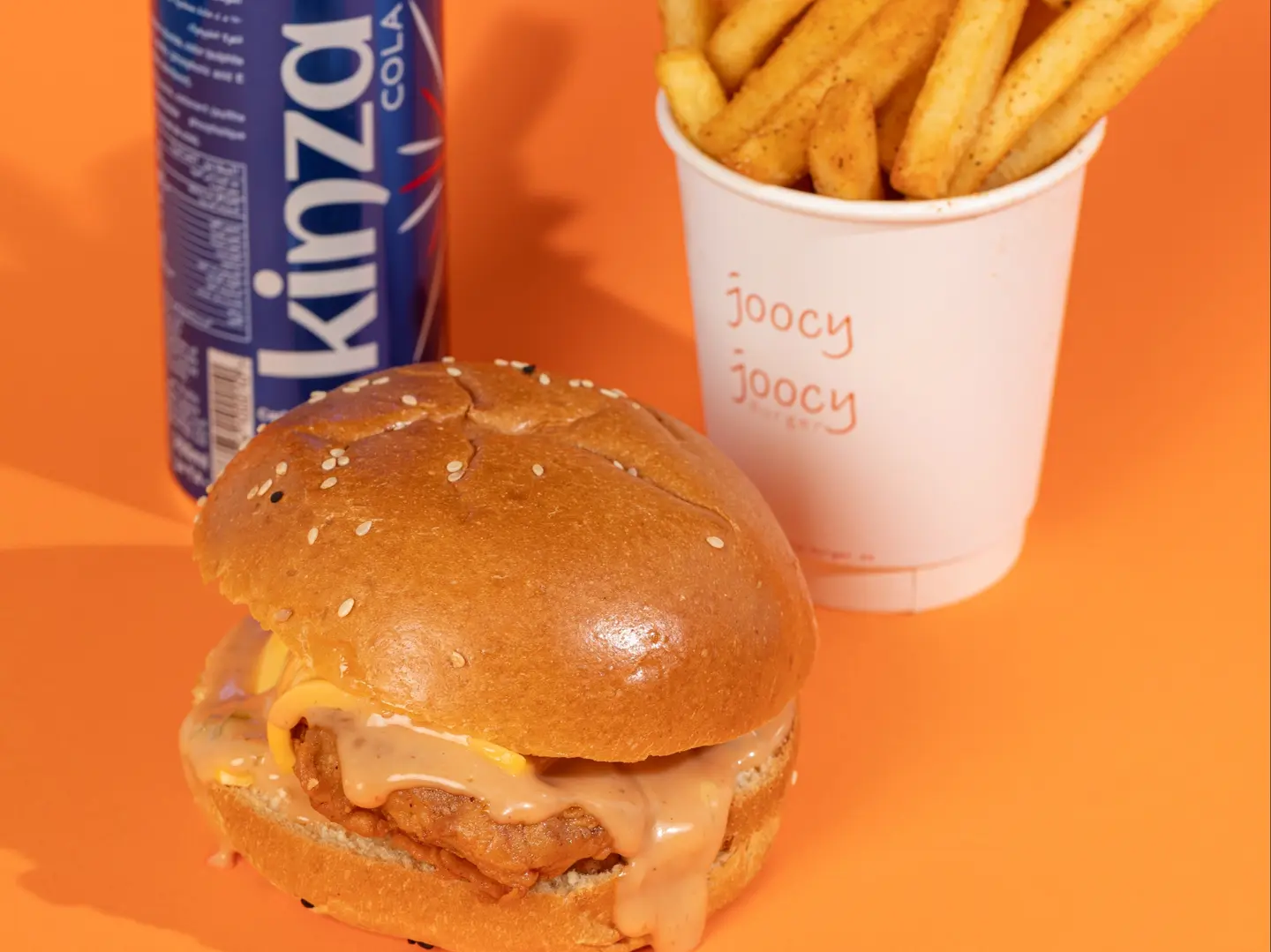 Maple Sriracha Fried Chicken Burger Meal