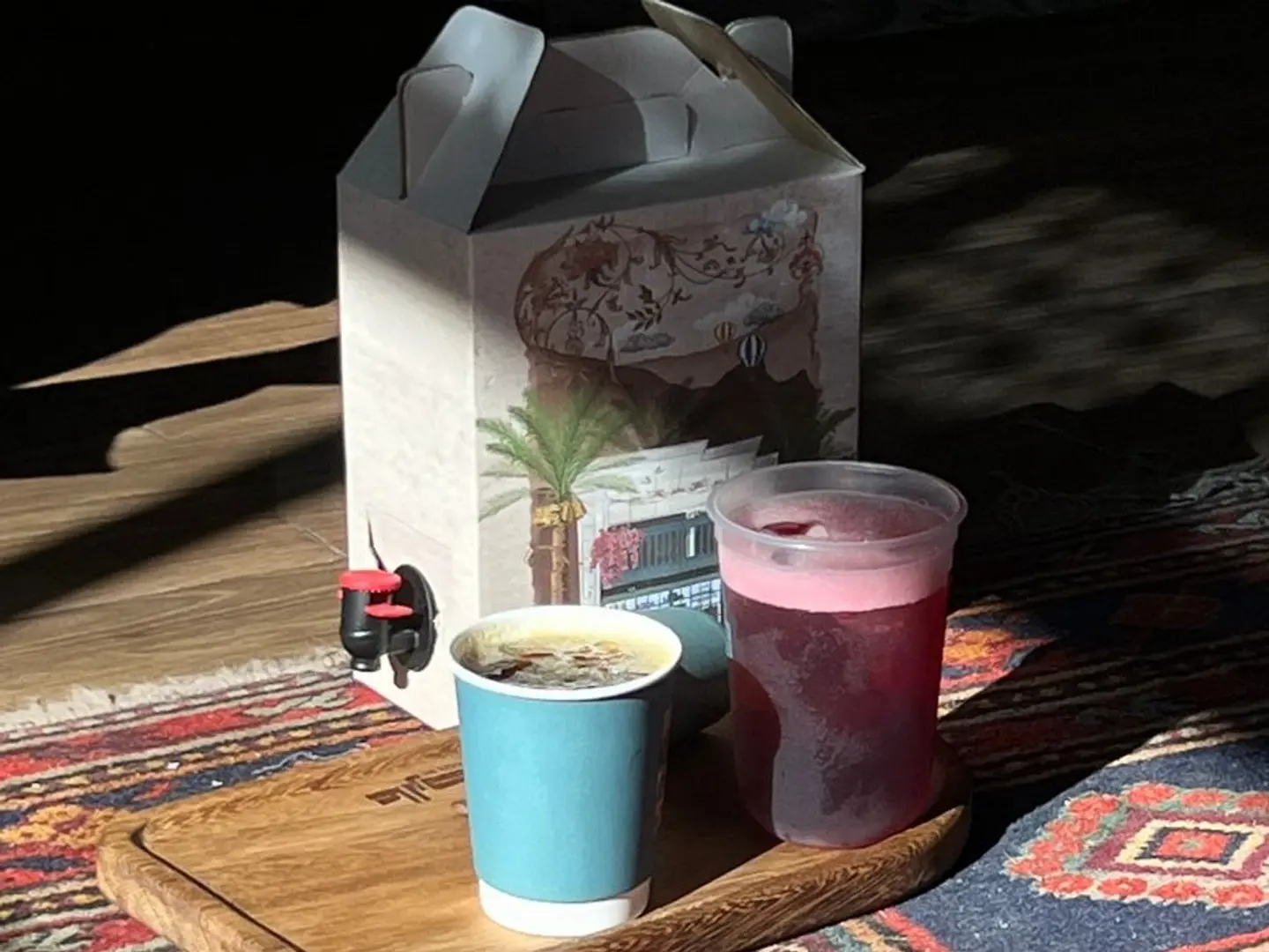 بوكس الكركديه - 1 لتر - خمس أكواب