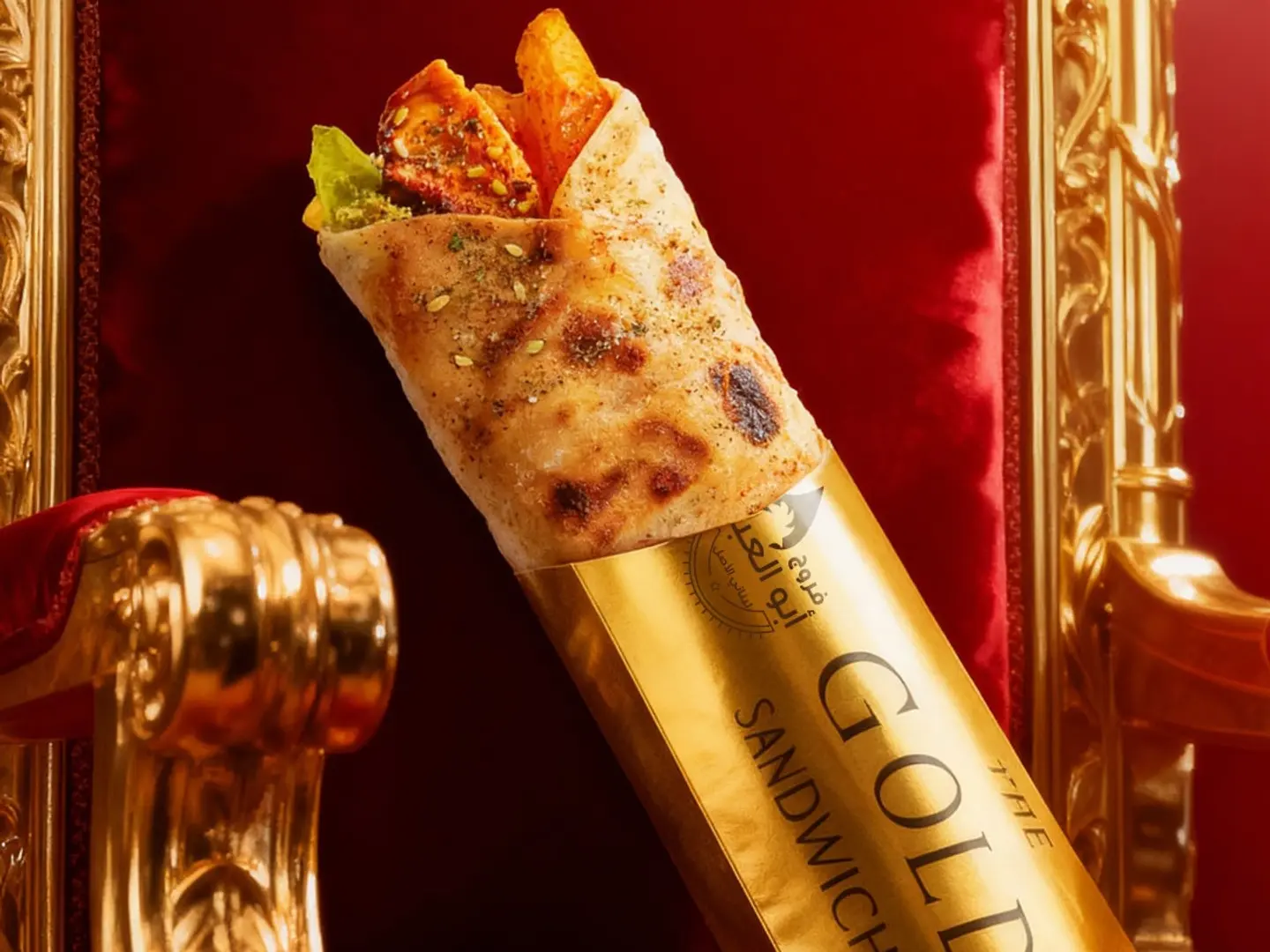 سندوتش مسحب الذهبي