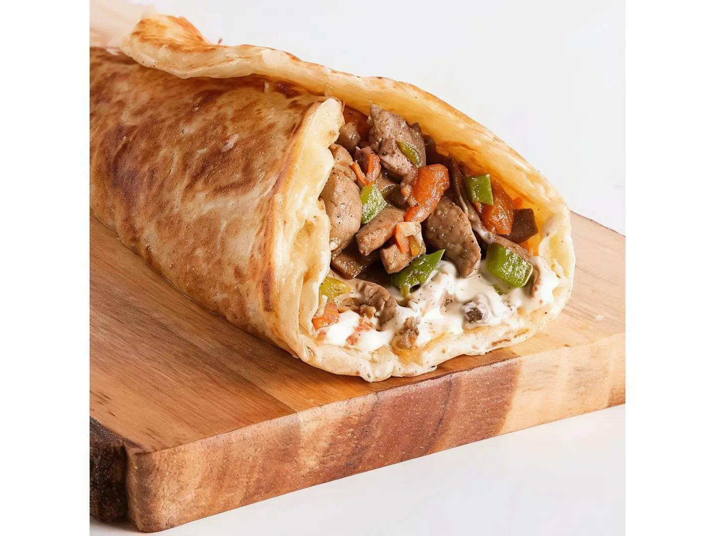 Liver Chapati With Cheese