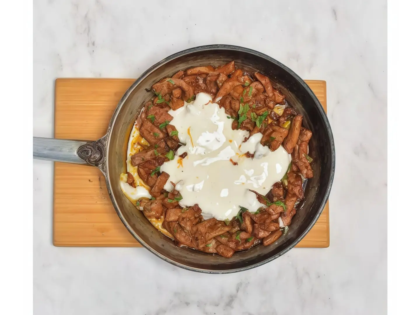 Liver And Cheese Dish