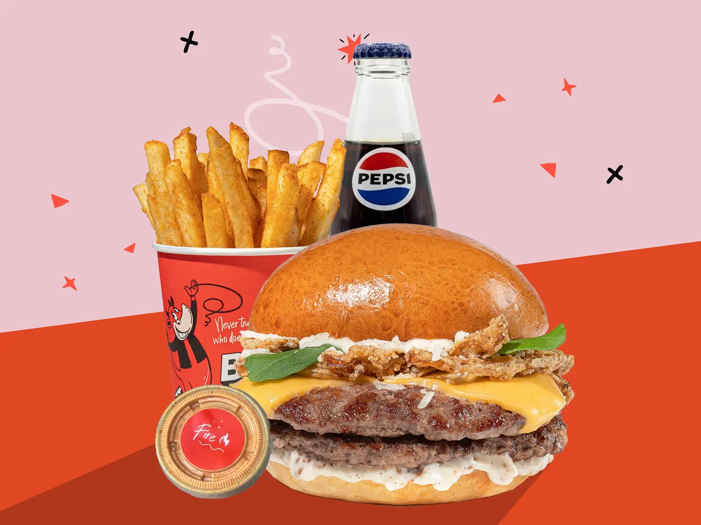 Double Beefo Truffle Meal Xl