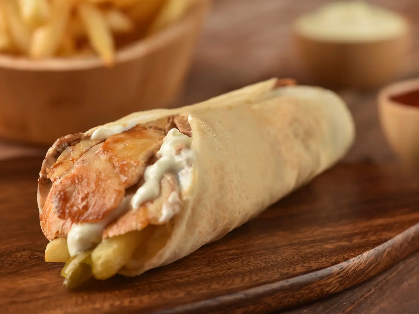 شاورما ابعه