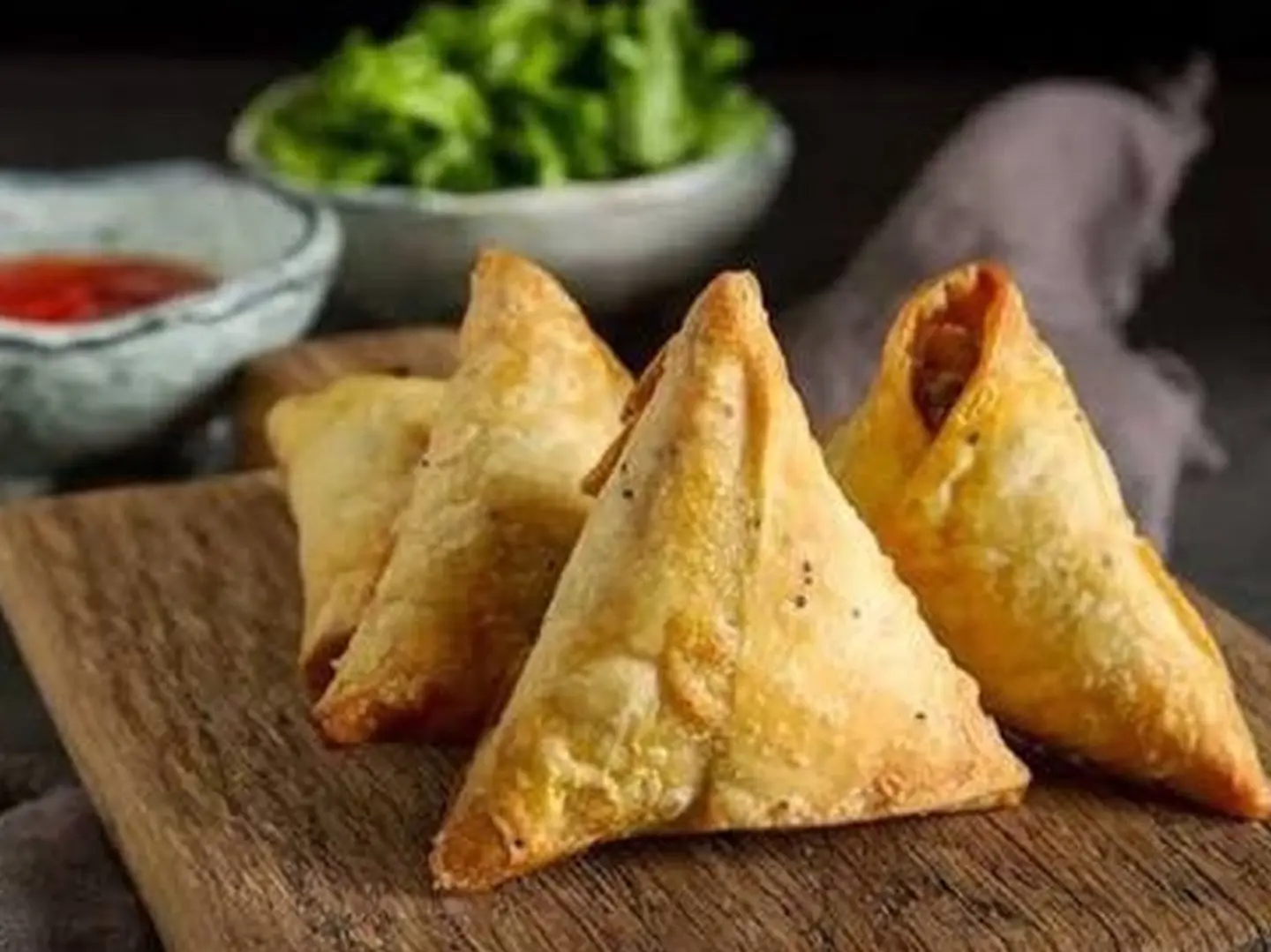 سمبوسة الاجبان الثالثة