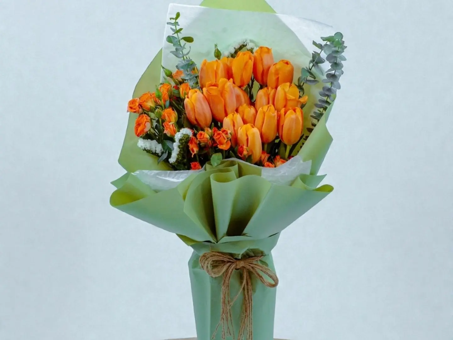 61 باقة توليبا اورنج