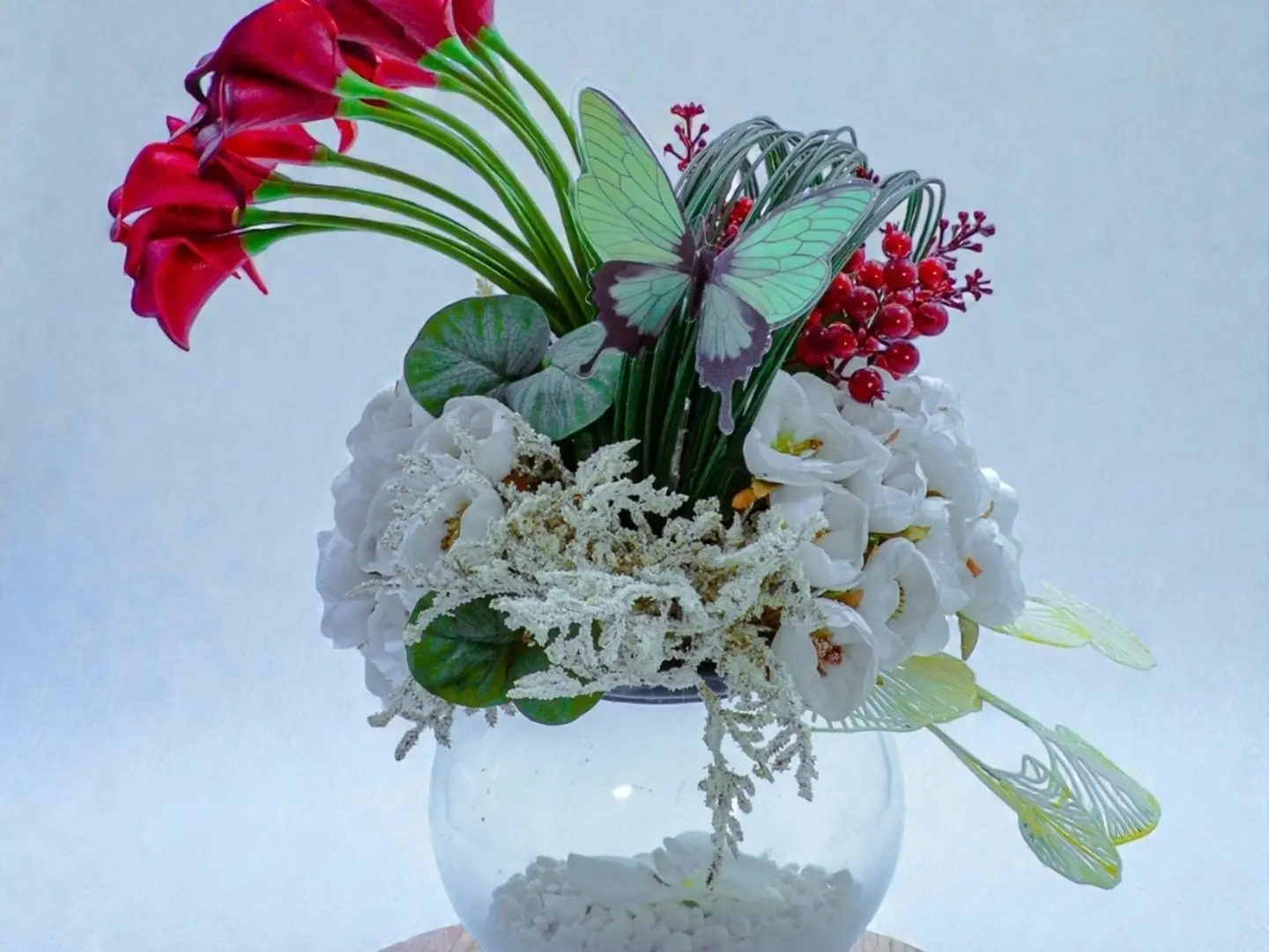 39 فازة الكالا الاحمر صناعي