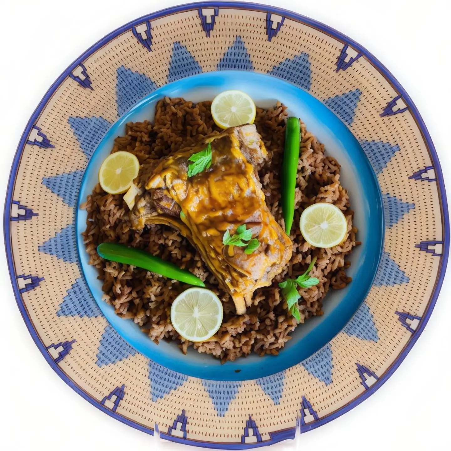 For One Person Lamb Hassawi Rice