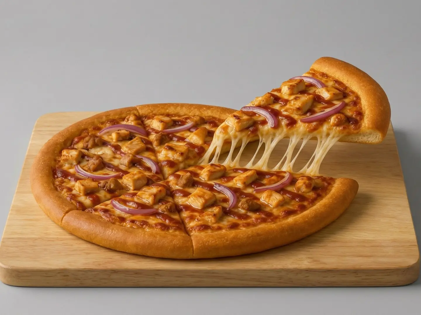 Bbq Chicken Pizza Large 10 Slices