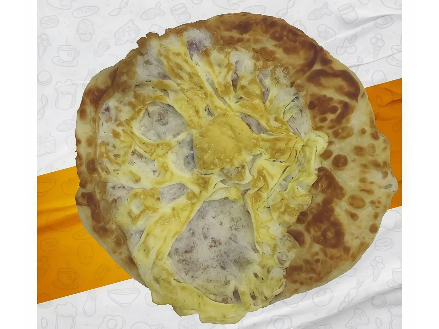 Double Egg And Cheese Pie