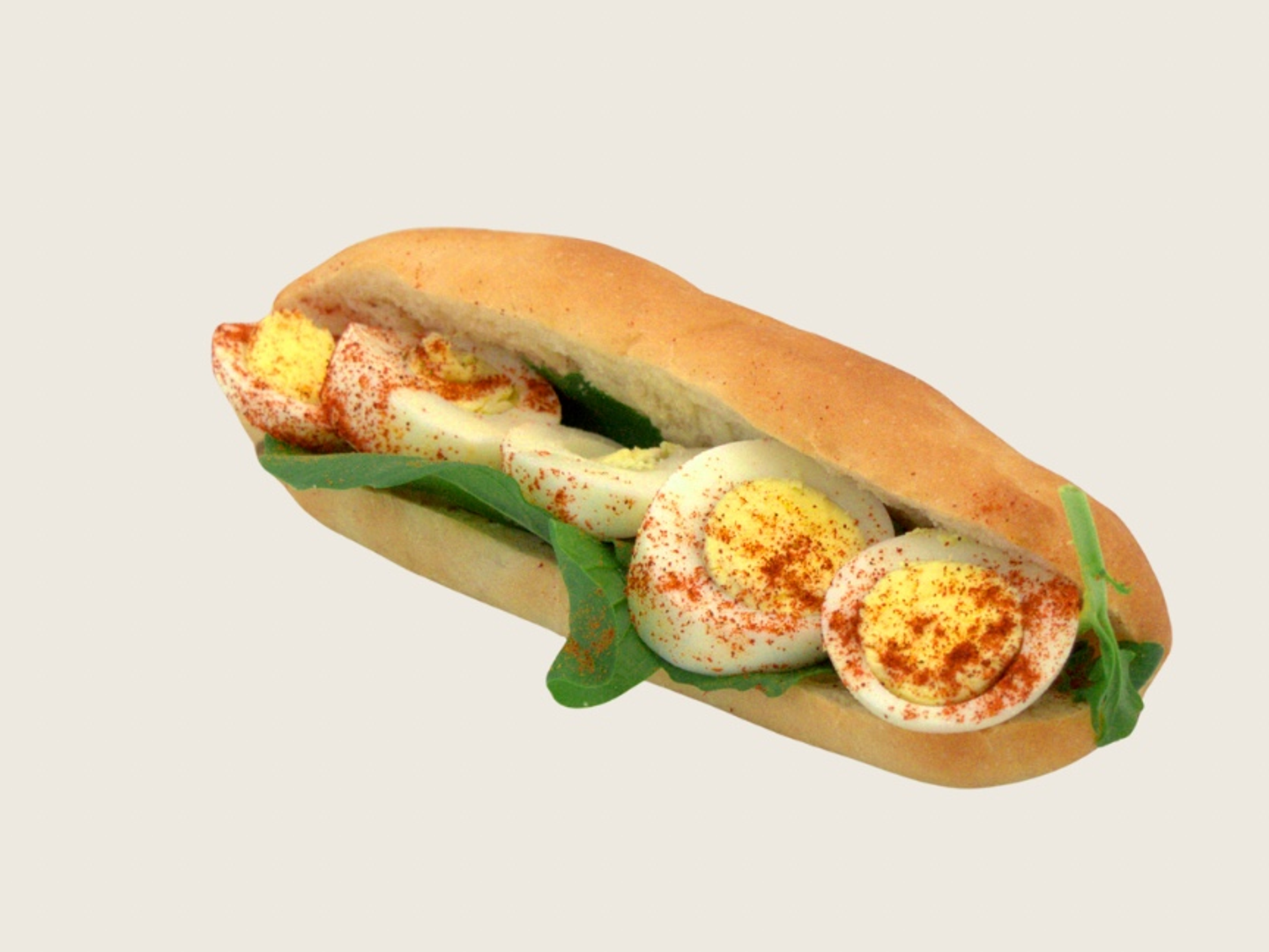 صامولي بيض مسلوق