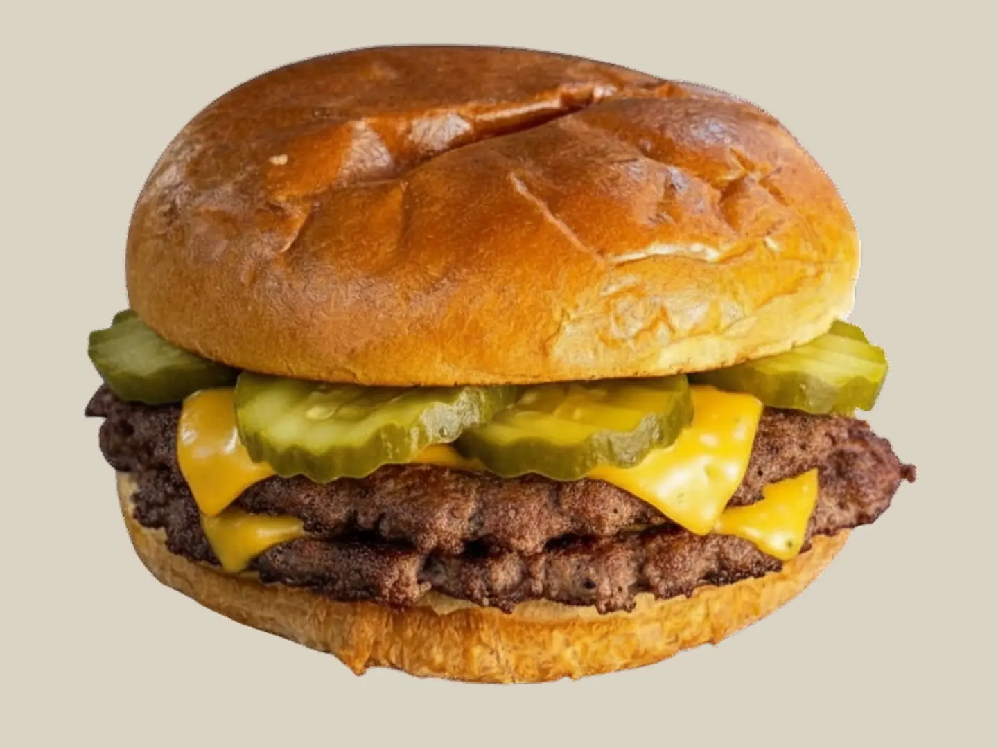 برجر لحم دبل