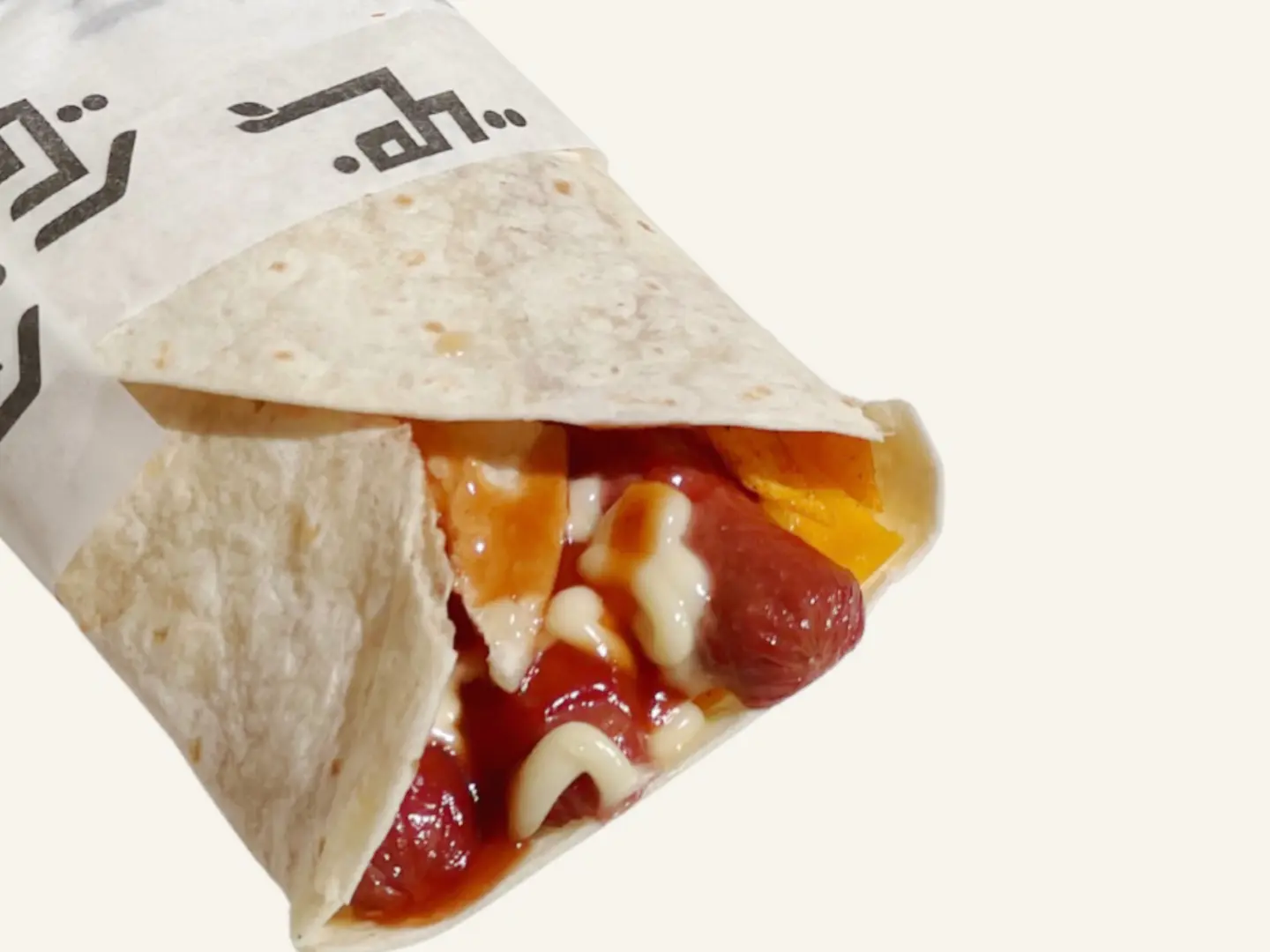 تورتيلا نقانق