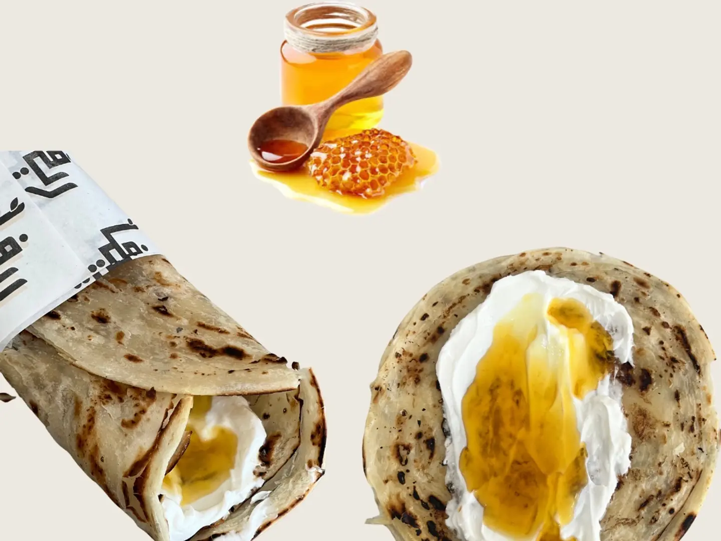 جباتي لبنة عسل