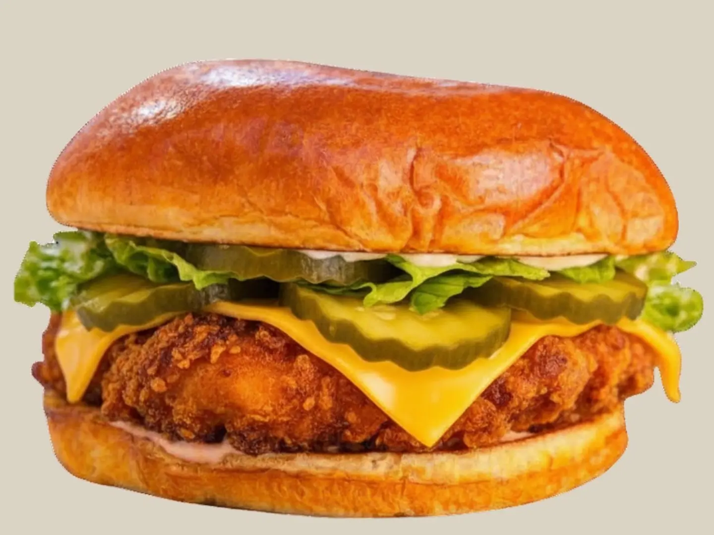 برجر دجاج كرسبي