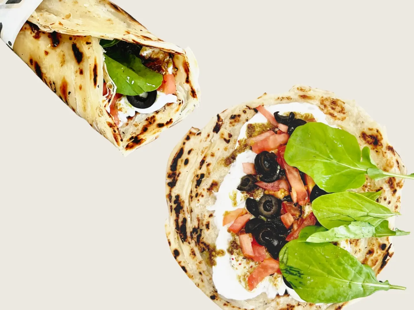 جباتي لبنة زعتر