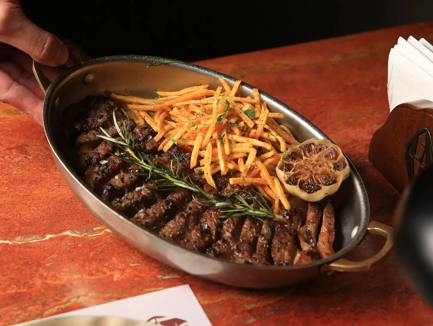 Striploin Pepper Steak