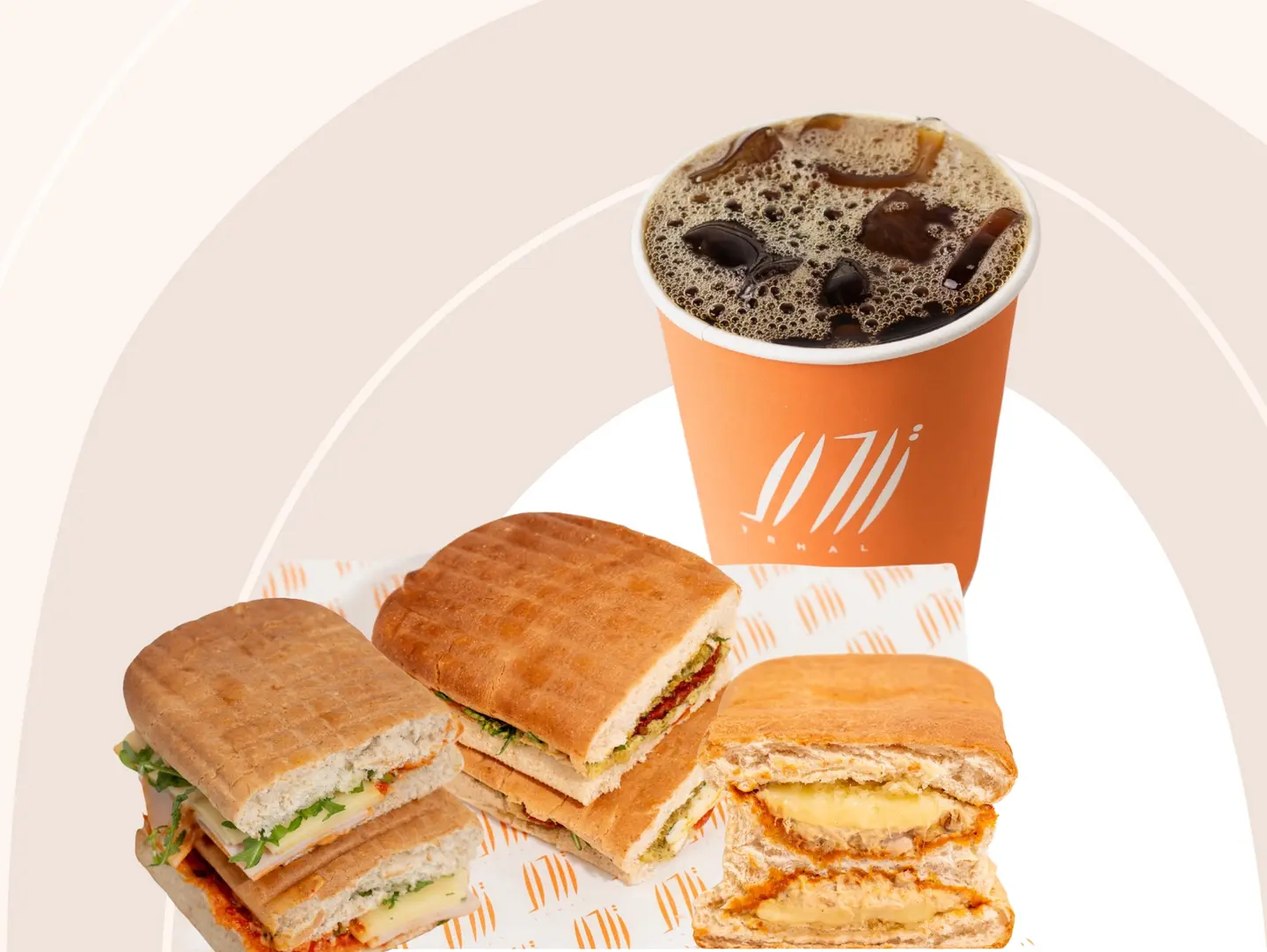 Any Sandwich Of Your Choice With Coffee Day