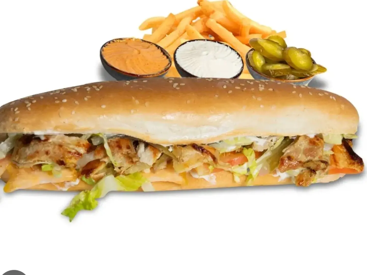 شاورما دجاج صامولي