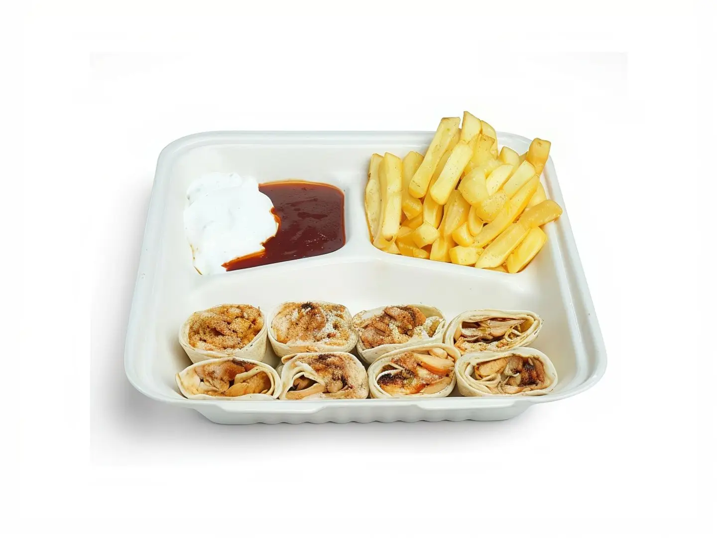 صحن شاورما عربي