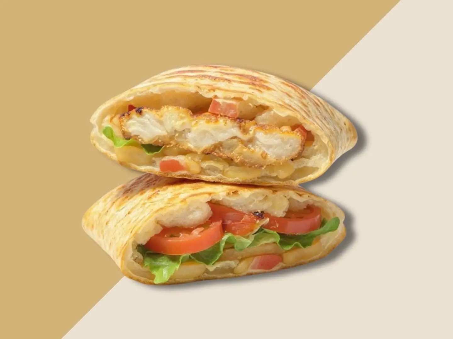 Chicken Burger Saj   Tortilla