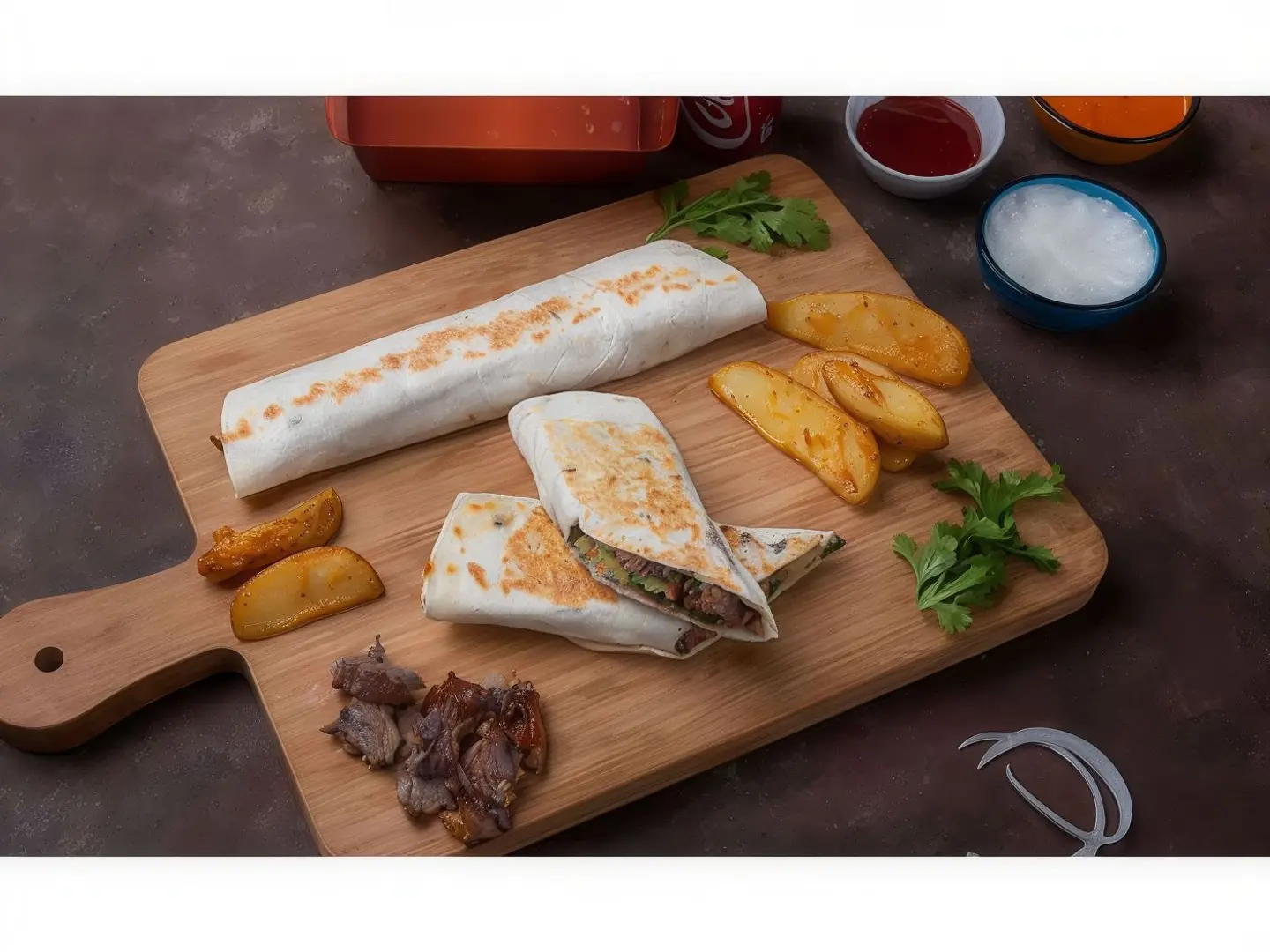 شاورما لحم صاروخ