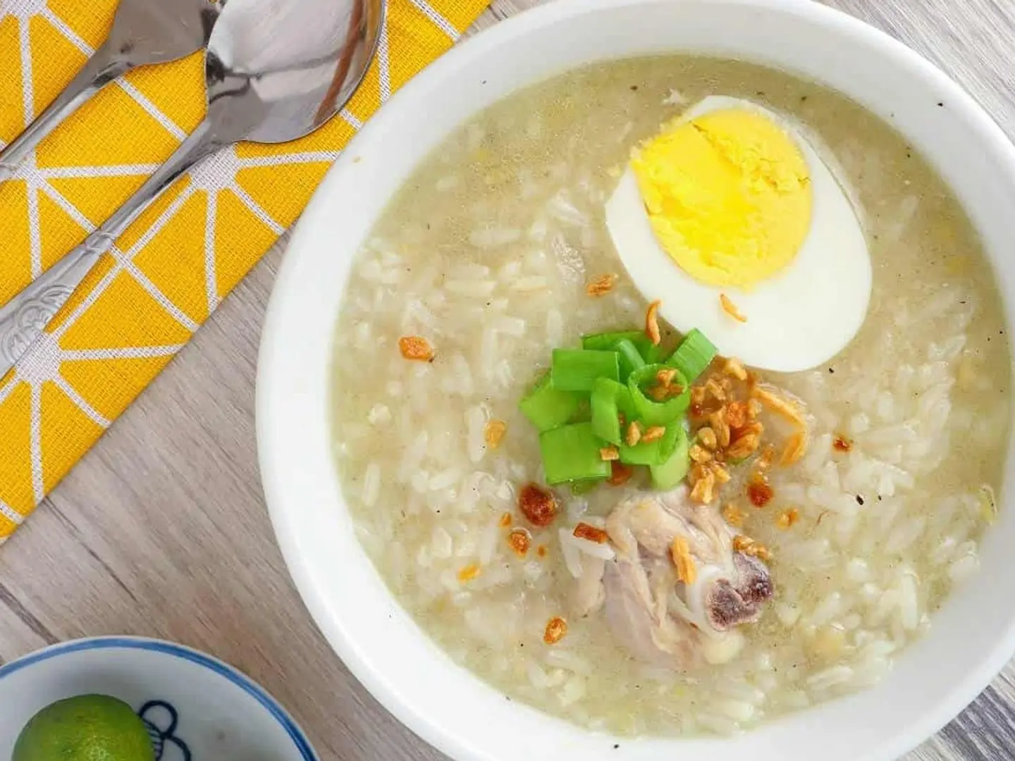 Arroz Caldo With Egg