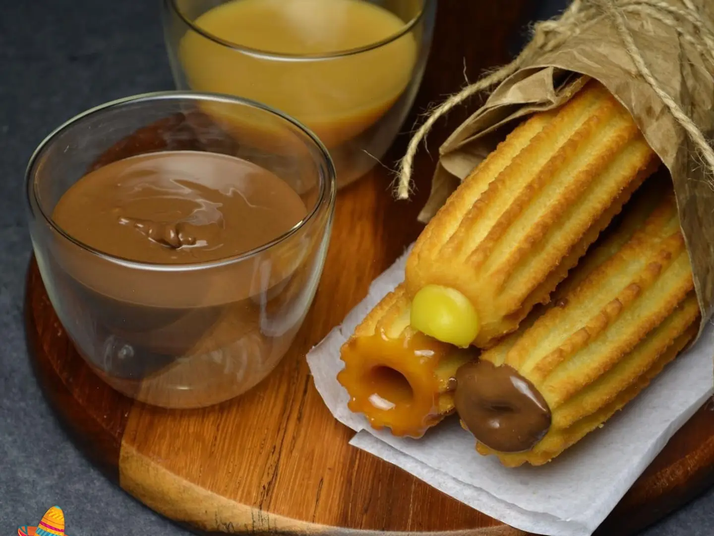 Stuffed Churros 3 Large Pieces