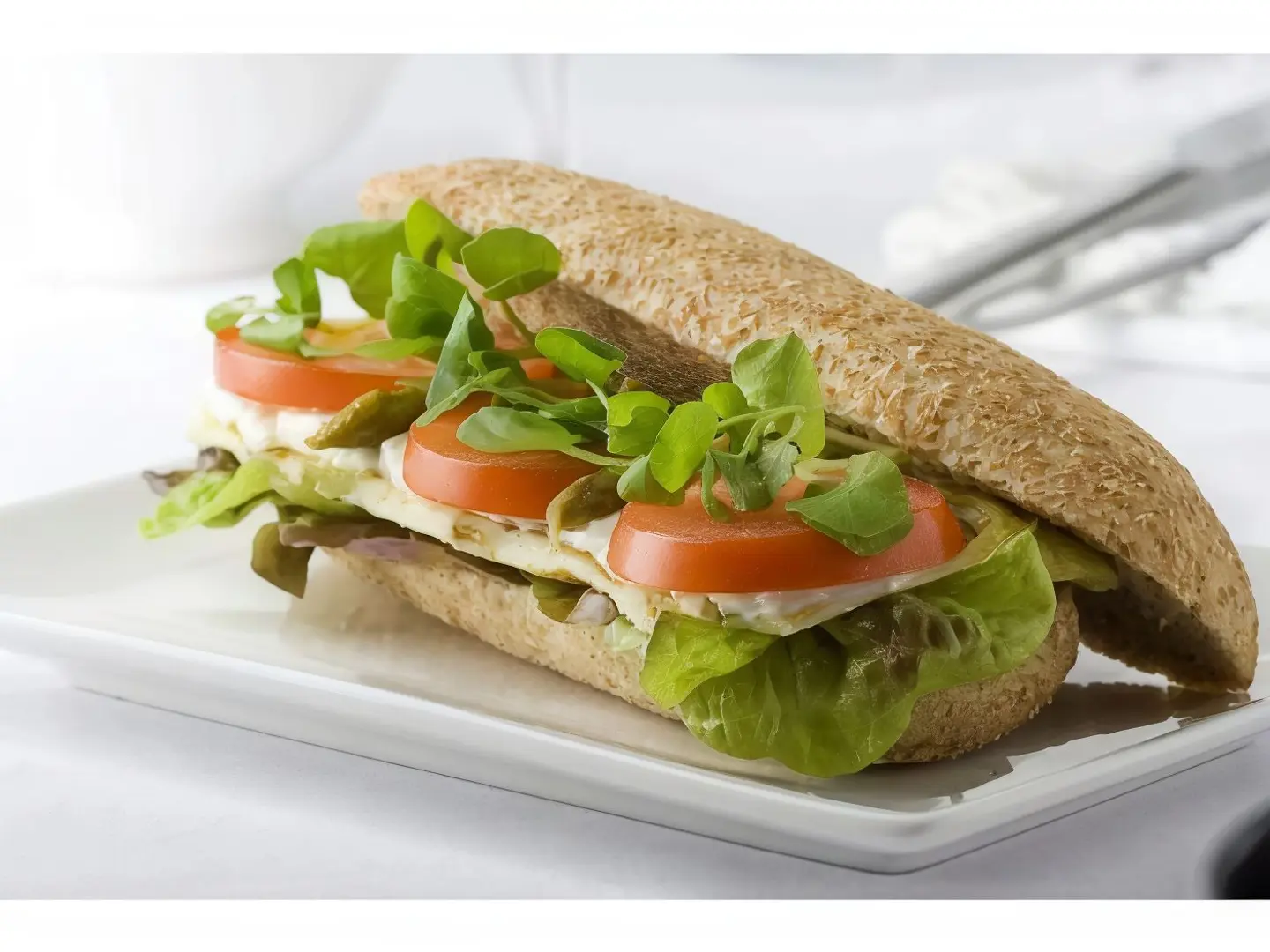 ساندوتش حلوم خبز صاج صغيير