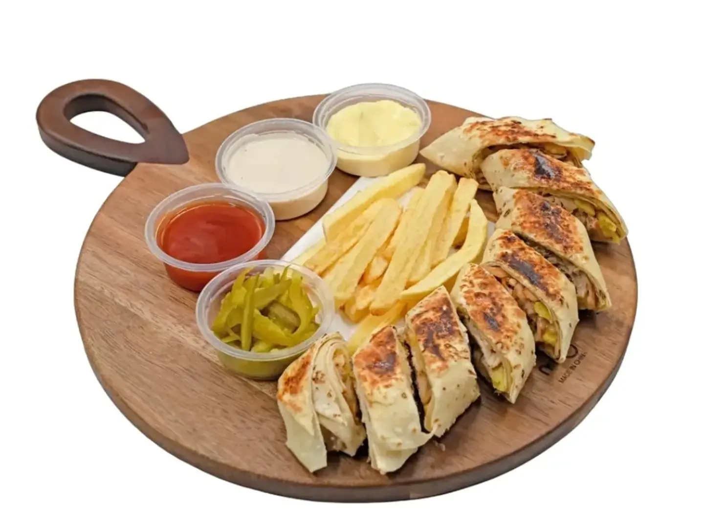 صحن شاورما عربى كبير 16 قطعه