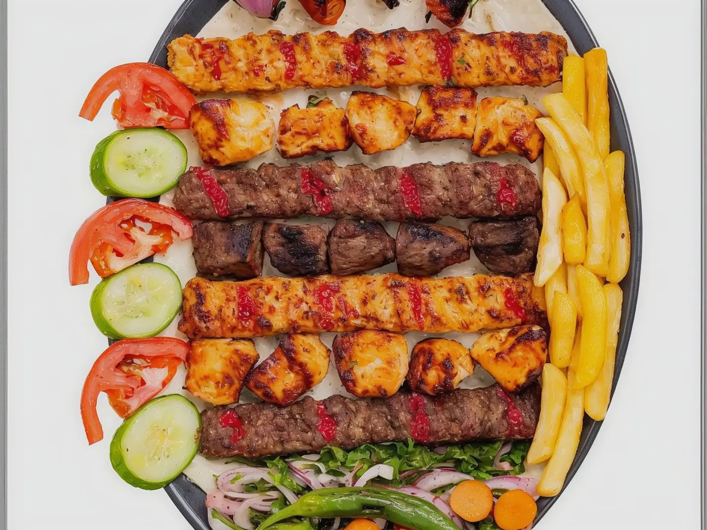 Mixed Grilled Platter Half Kilo