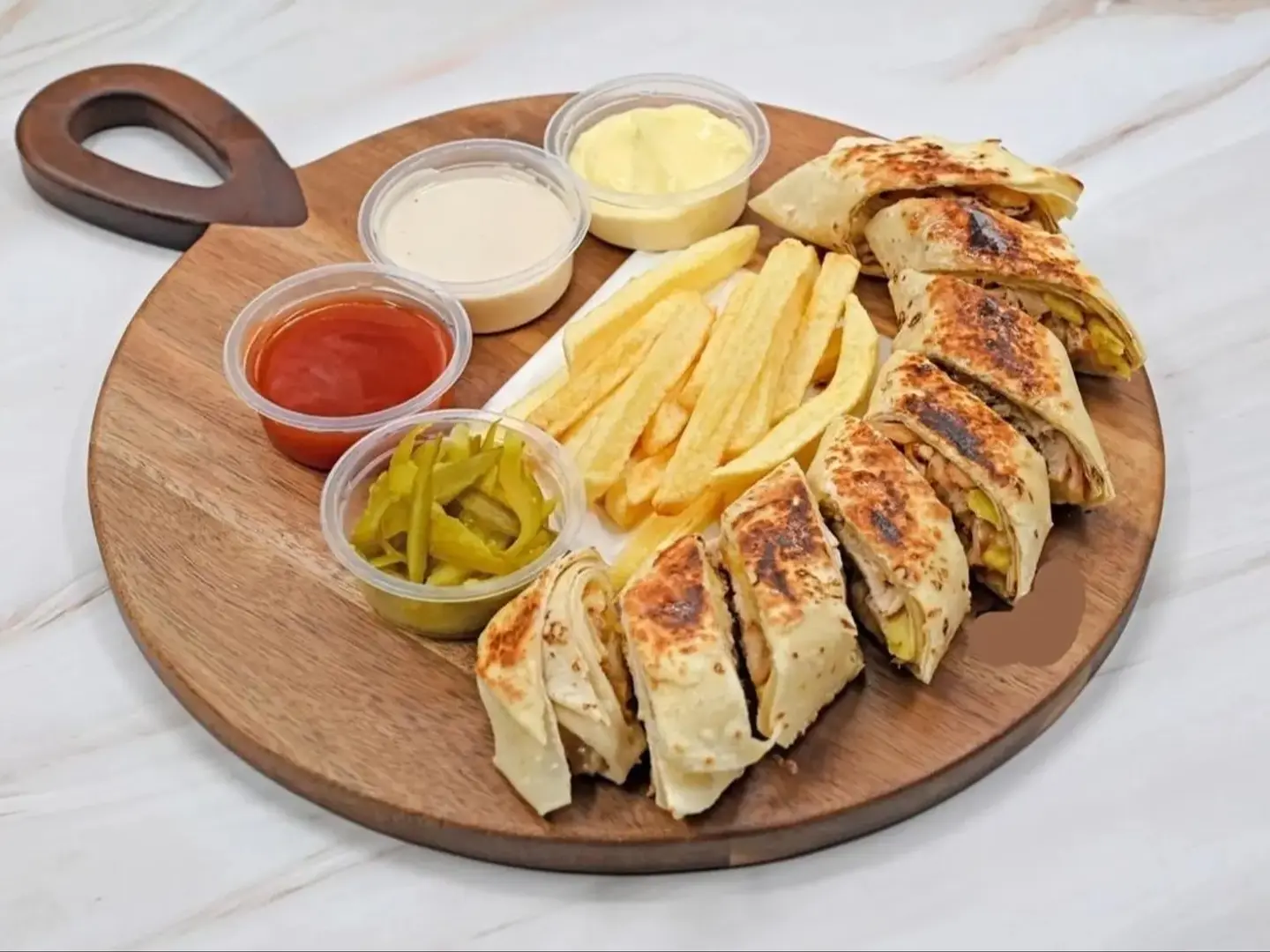 Small Arabic Shawarma Platter