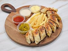 صحن شاورما عربي صغير