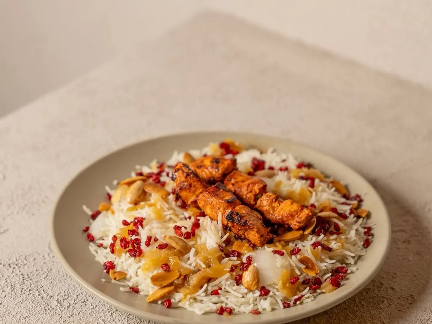 أرز شيش طاووق