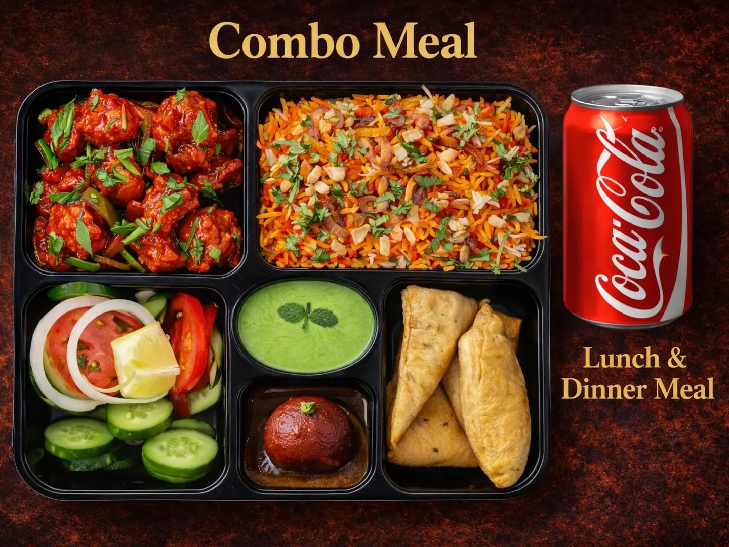 علبة دجاج 65 للغداء والعشاء