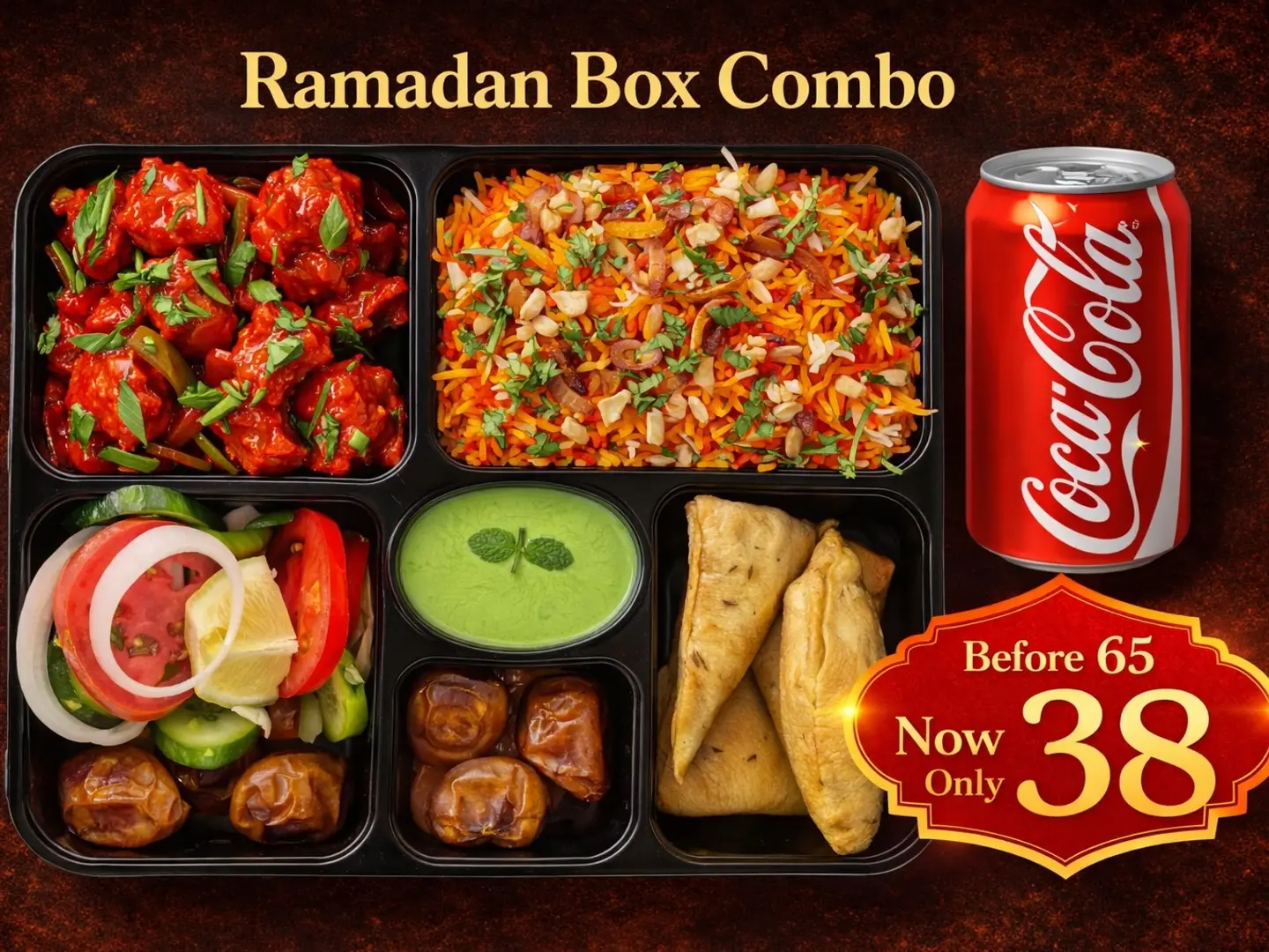 كومبو برياني دجاج رمضان 65