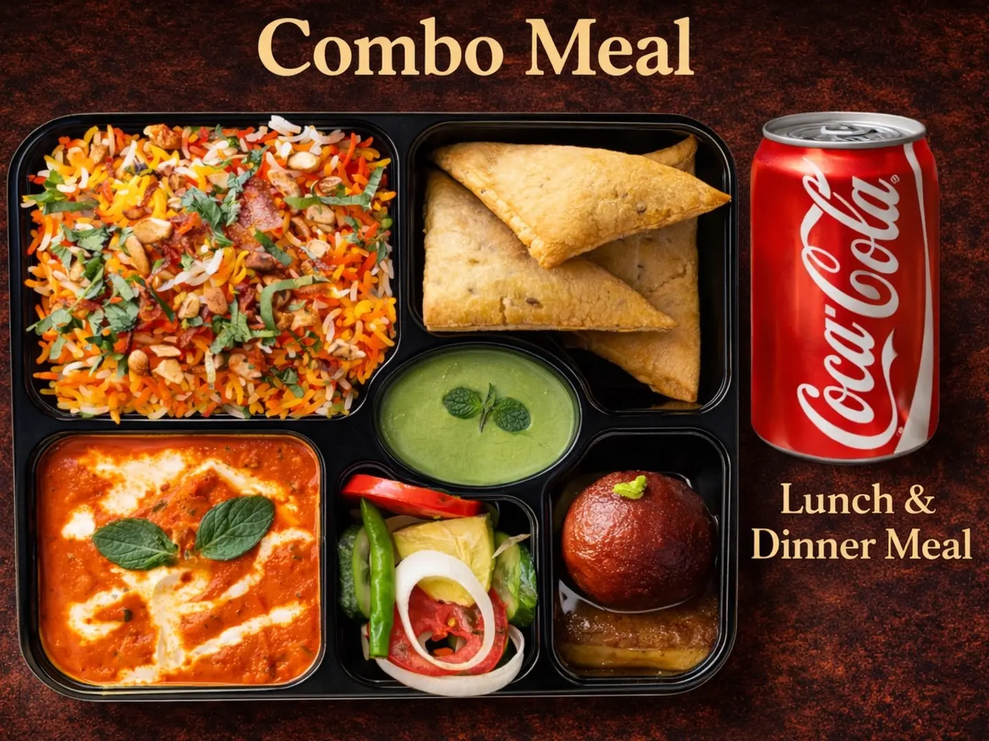 صندوق غداء وعشاء دجاج بالزبدة