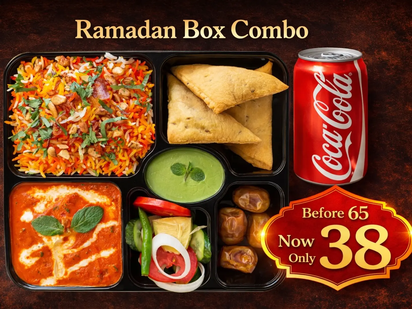 كومبو برياني دجاج بالزبدة الخاص برمضان